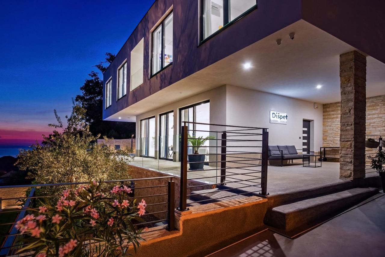 Villa Dispet With Heated Pool, Jacuzzi, Sauna And Cinema Celina Bagian luar foto