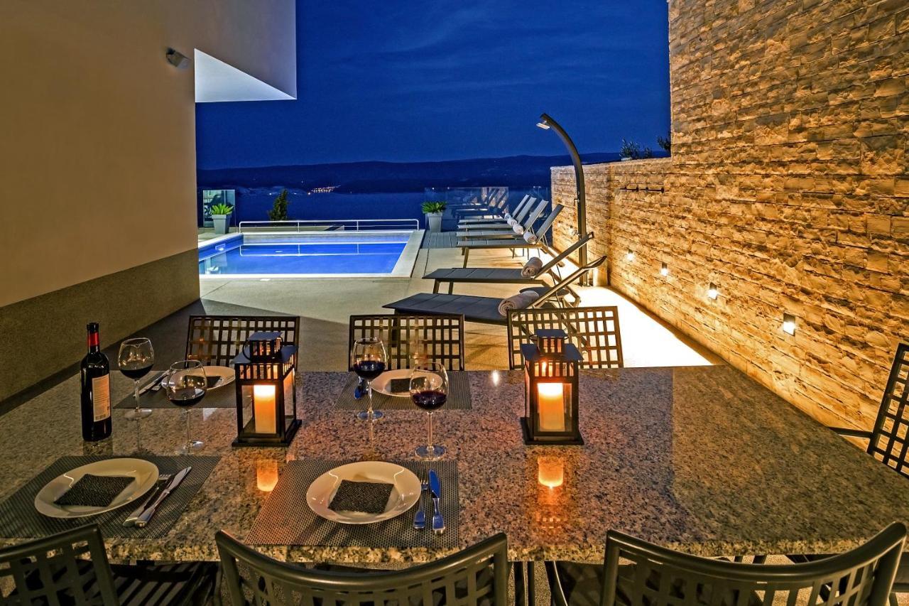 Villa Dispet With Heated Pool, Jacuzzi, Sauna And Cinema Celina Bagian luar foto